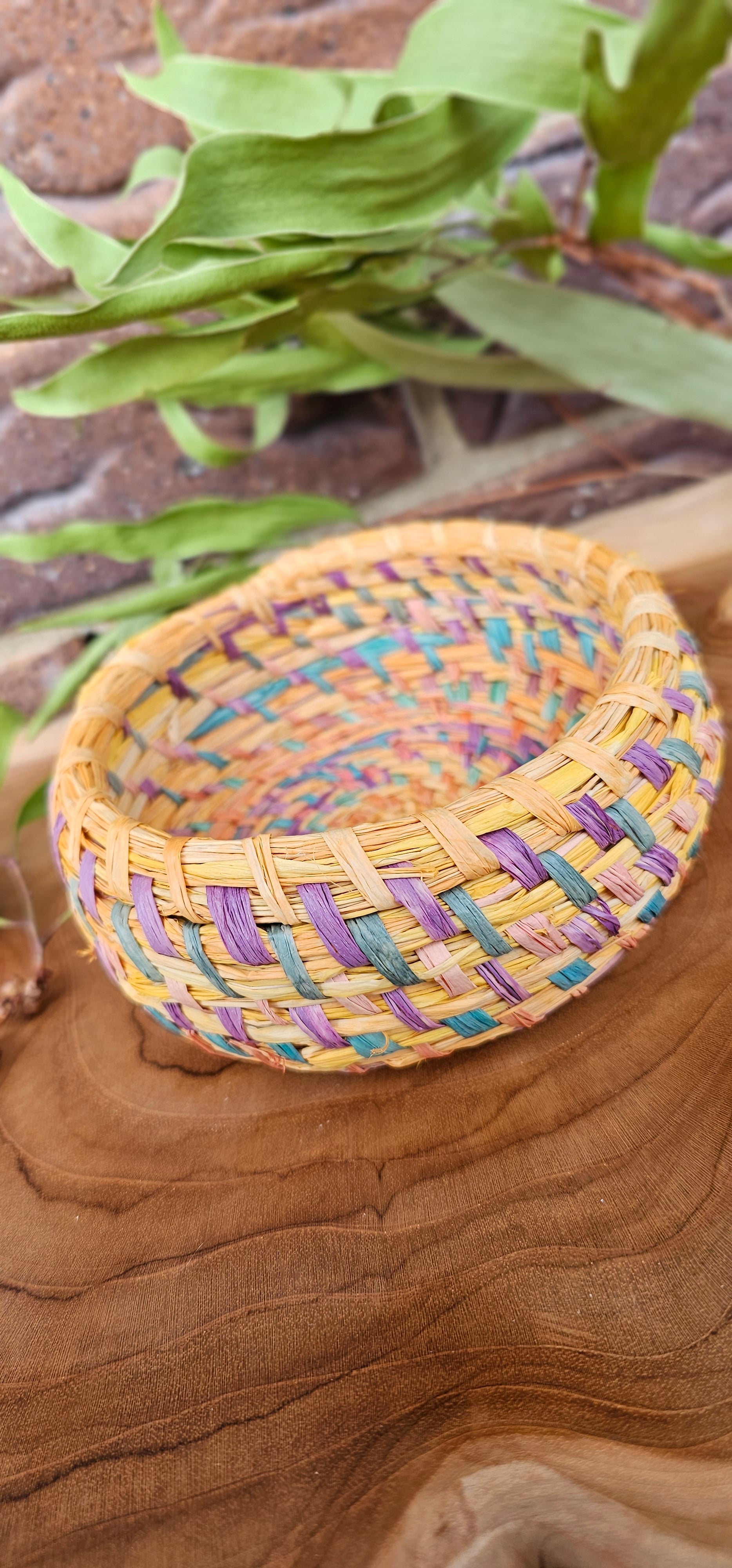 Woven Baskets - Sunshine Rainbow