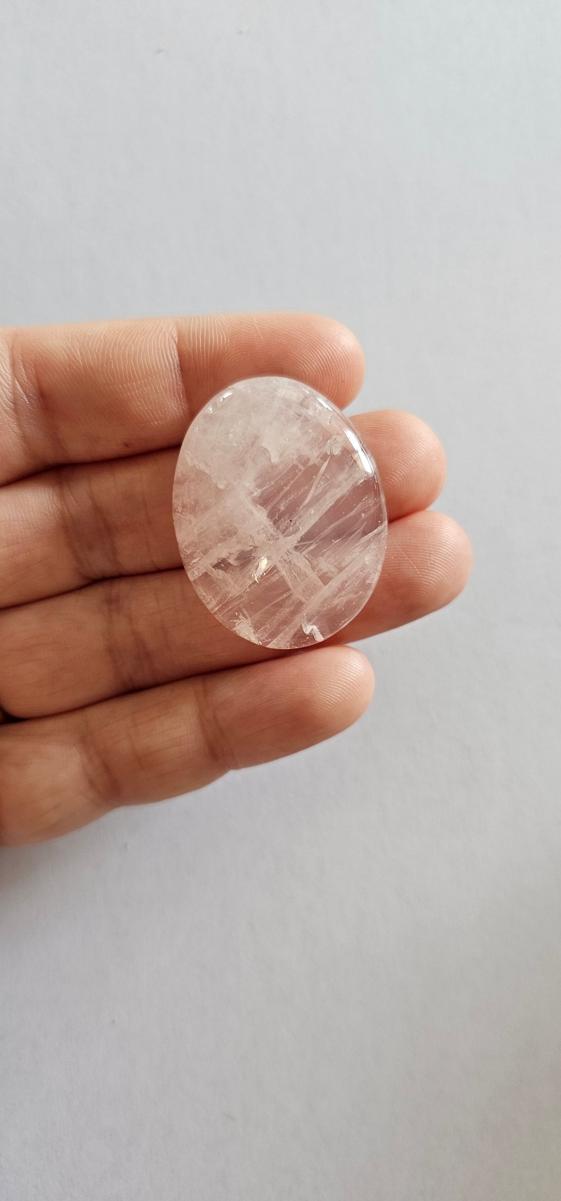Custom Crystal Necklace - Rose Quartz Soothing Stone