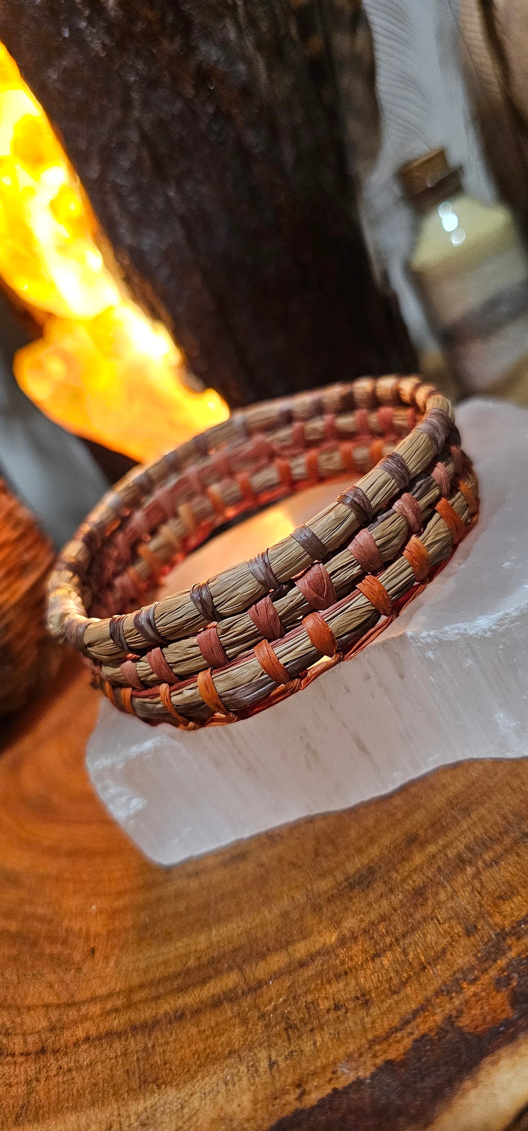 Woven Bangle - Autumn – From The Flame Trees