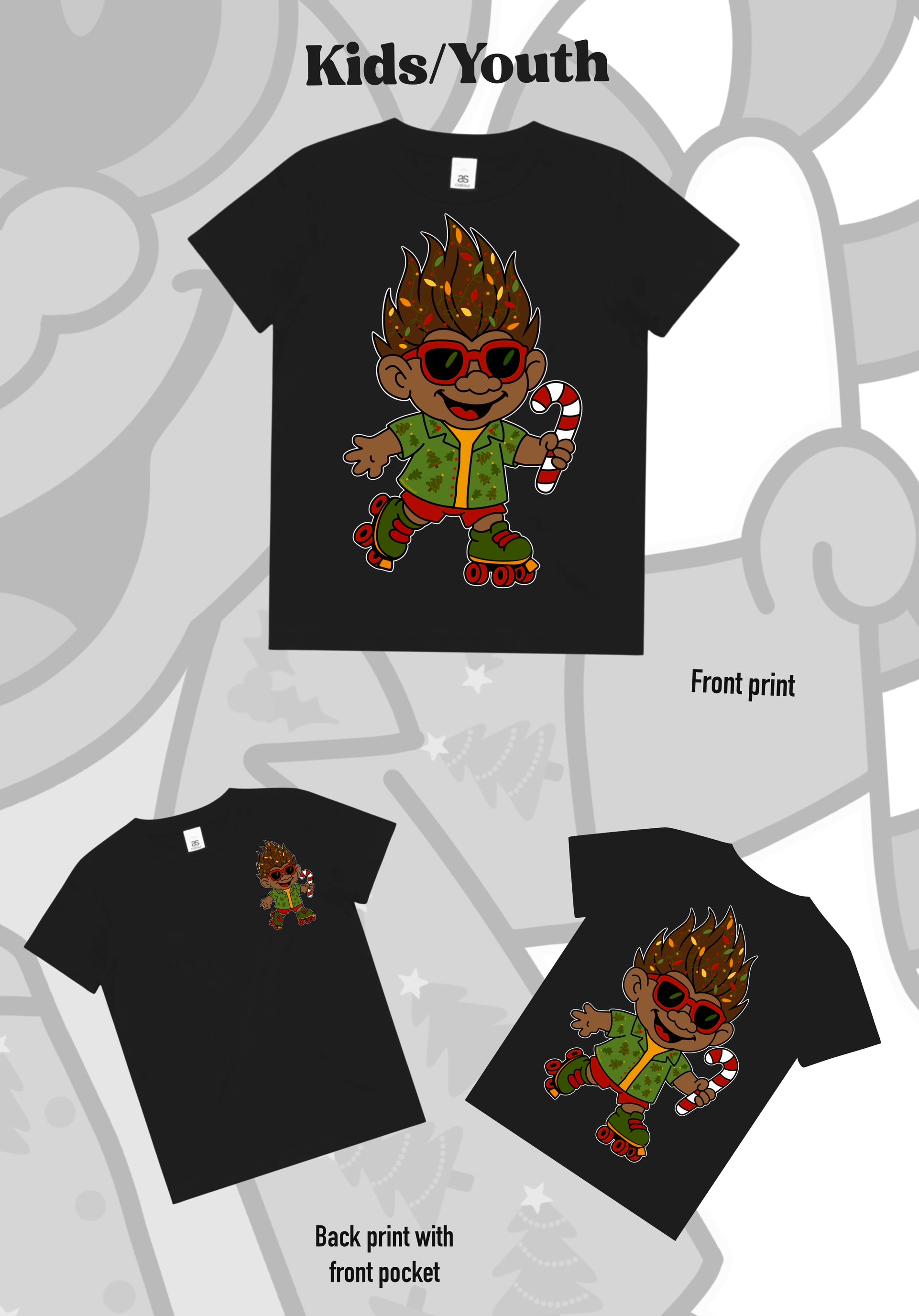 Troll Series Christmas - Adults Tee