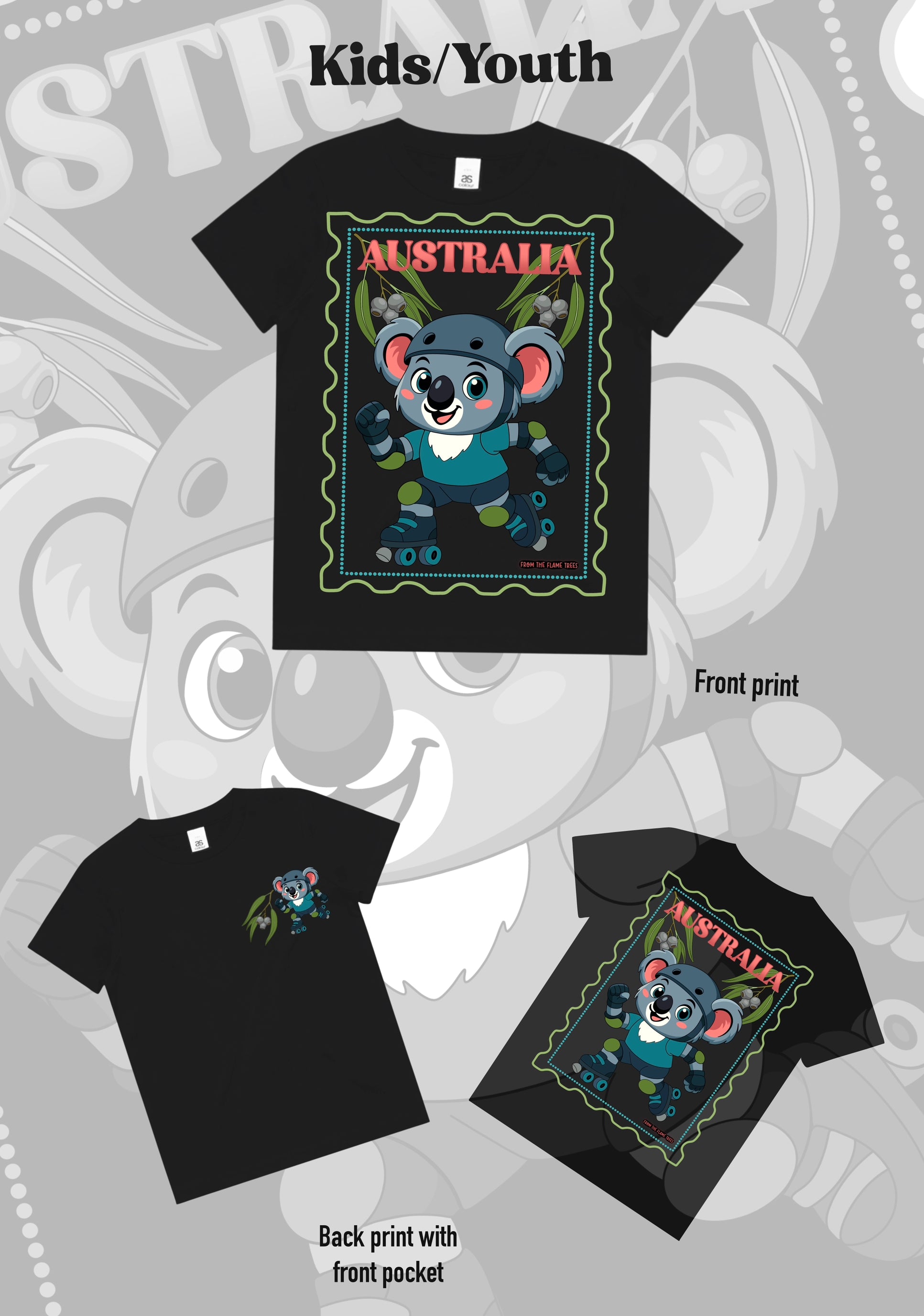 Australia Stamp Series Koala 🐨🌿 Tee