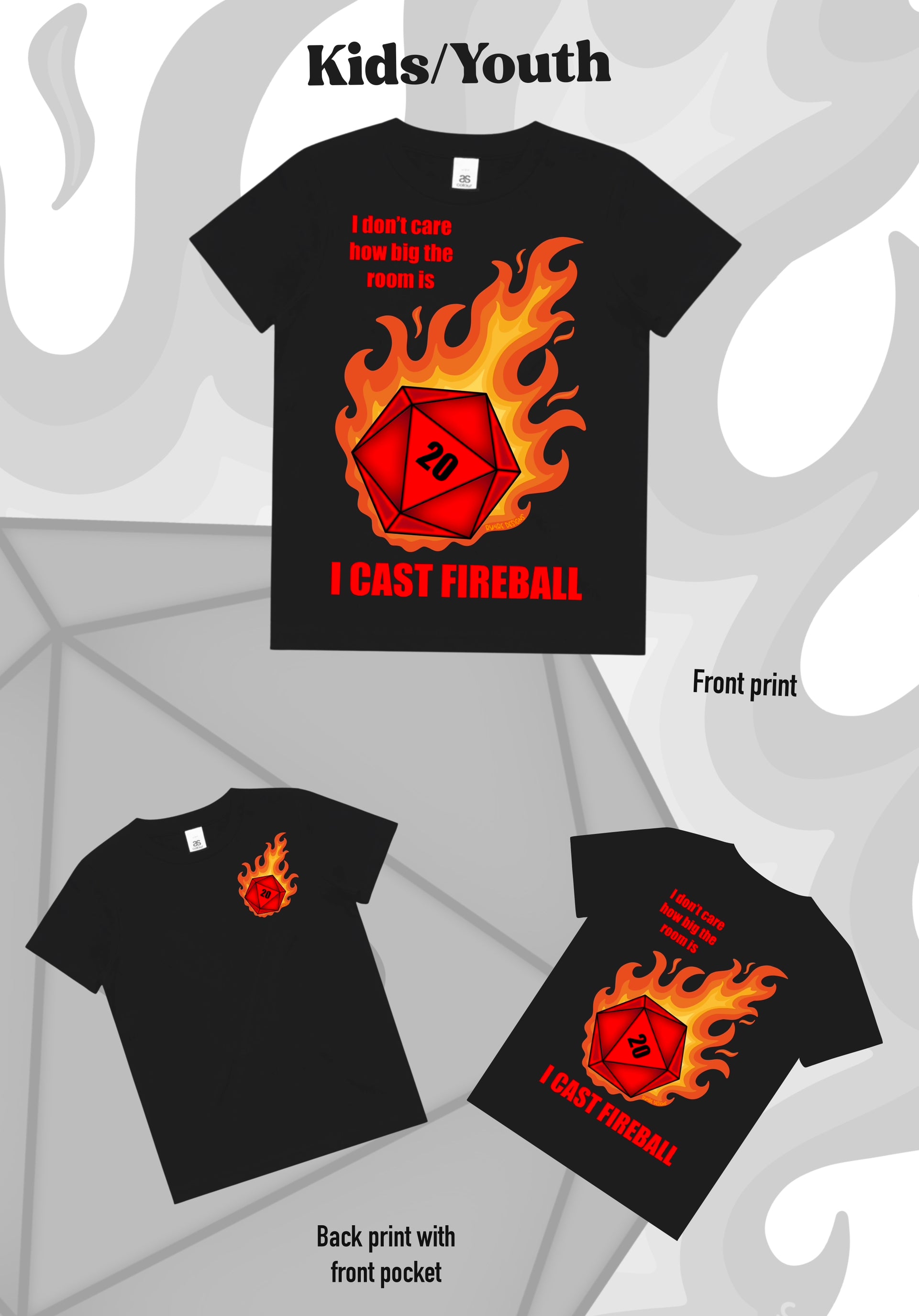 I Cast Fireball Tee