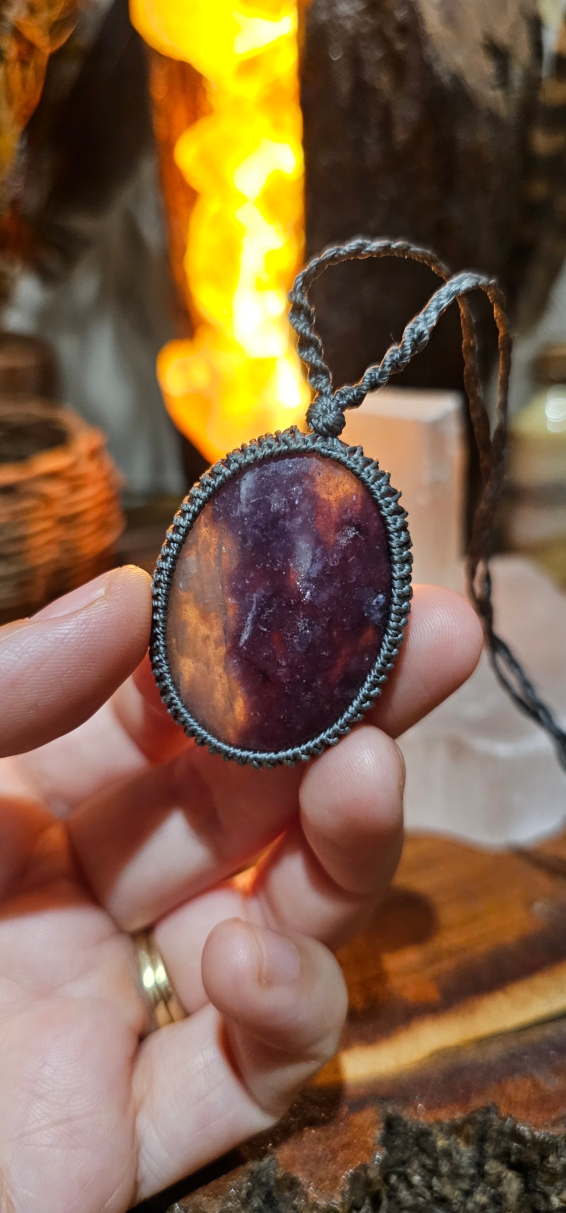 Lepidolite Necklace
