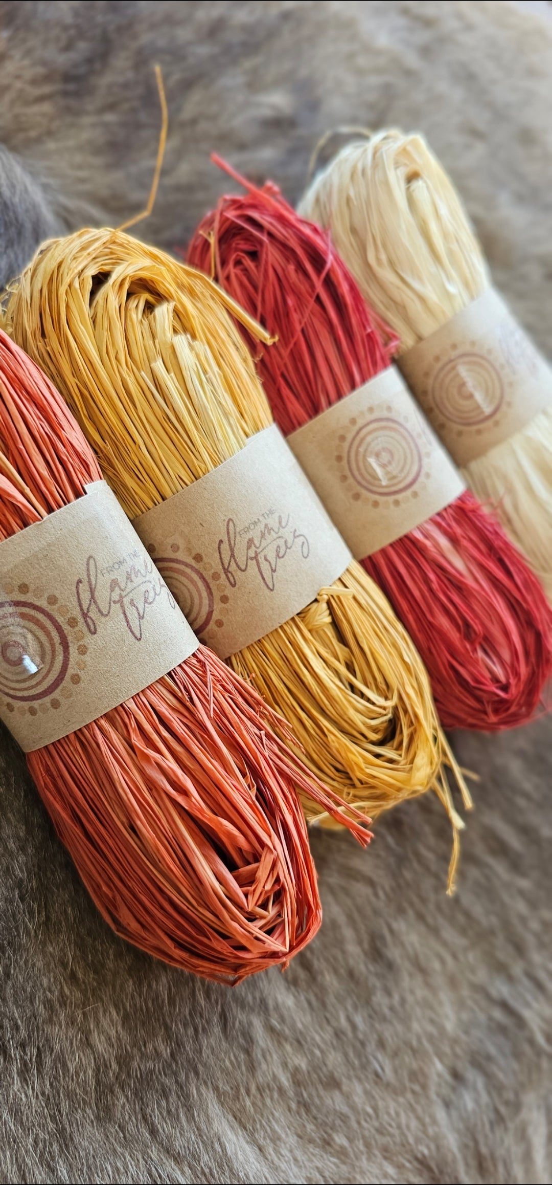 Raffia Multi Bundle 100g Flame Tree From The Flame Trees