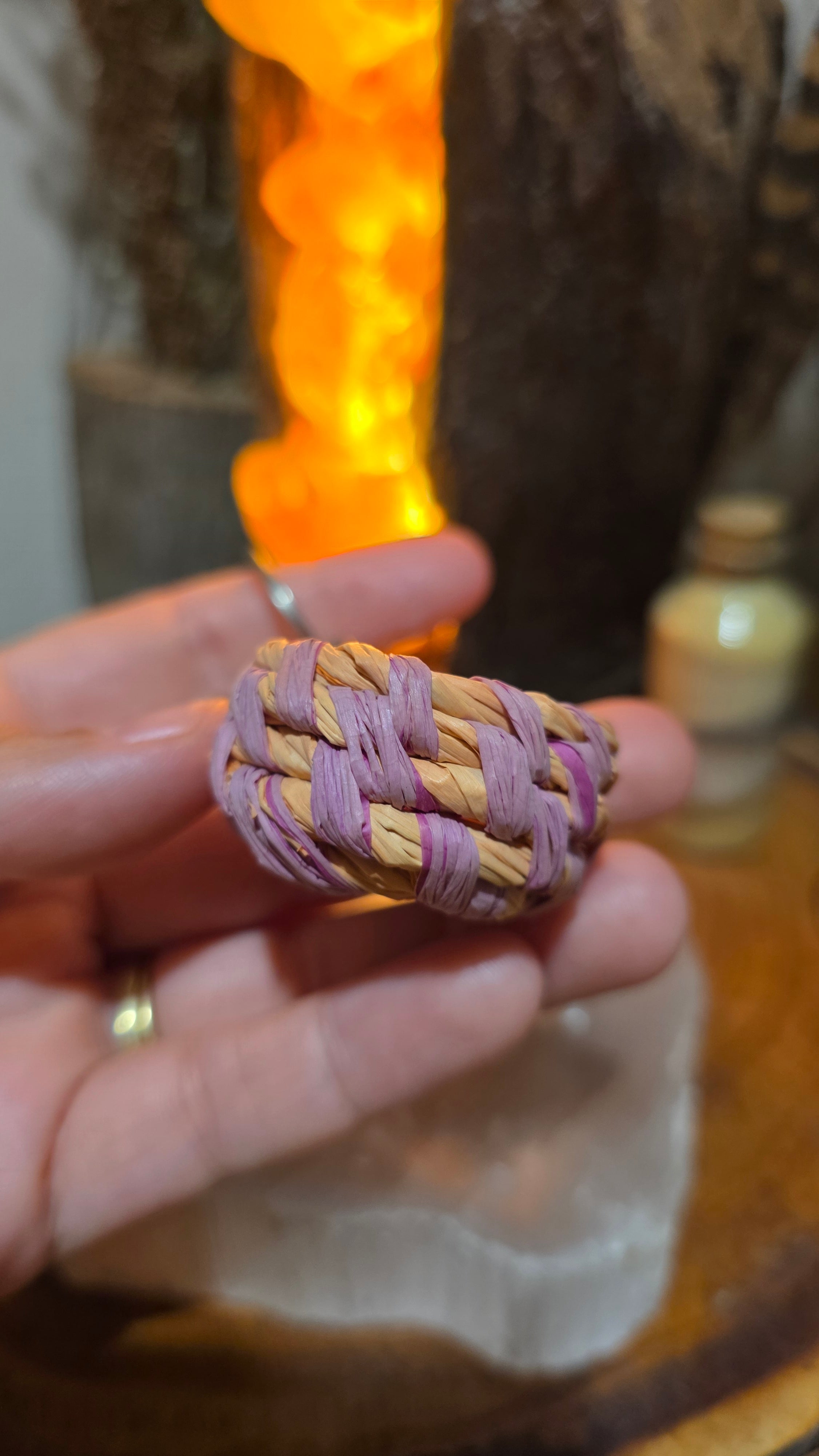 Basket Keyring - Sweet Pastel