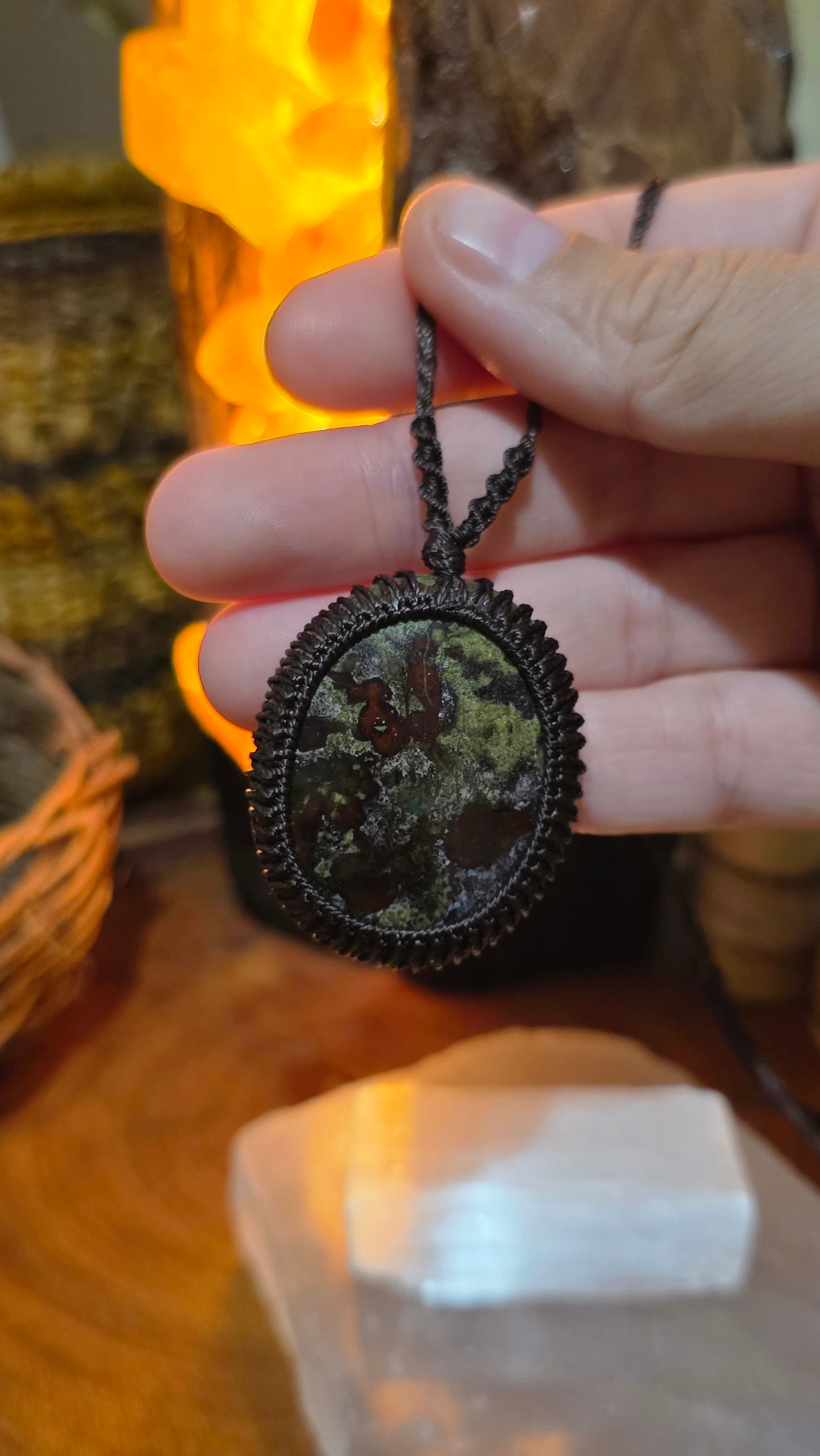 Dragon's Blood Jasper Necklace