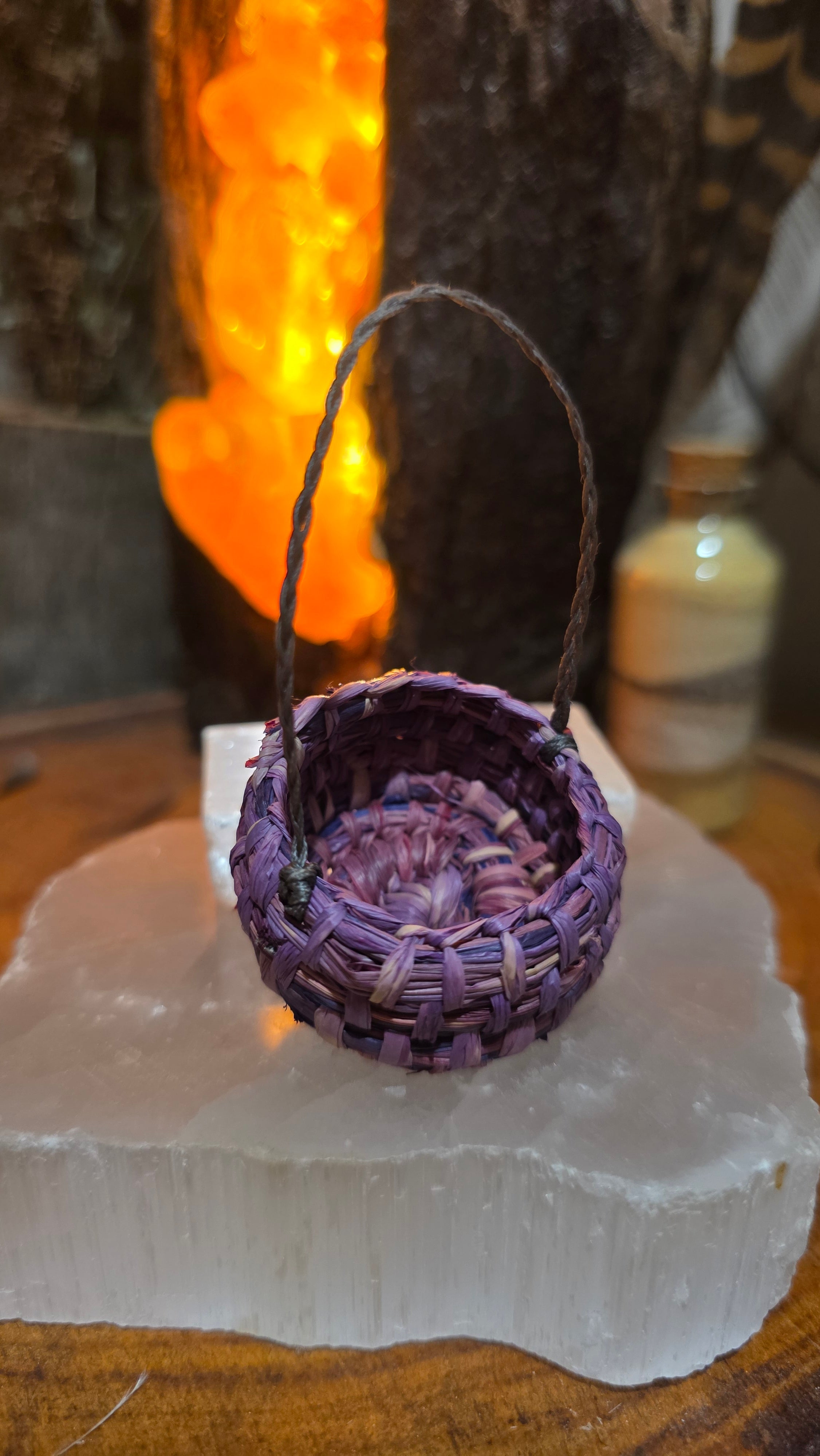 Little Ones - Basket Purple