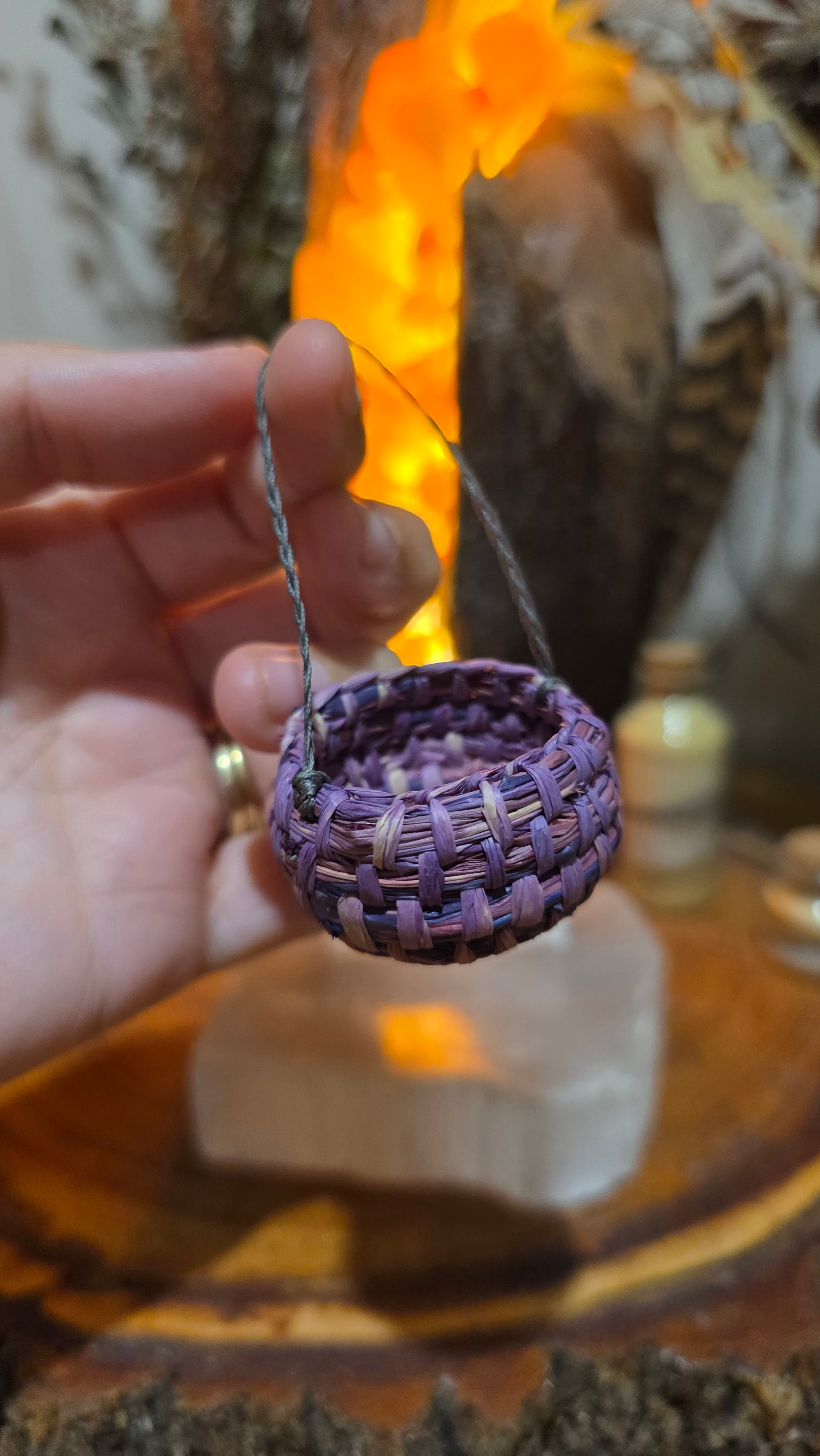 Little Ones - Basket Purple