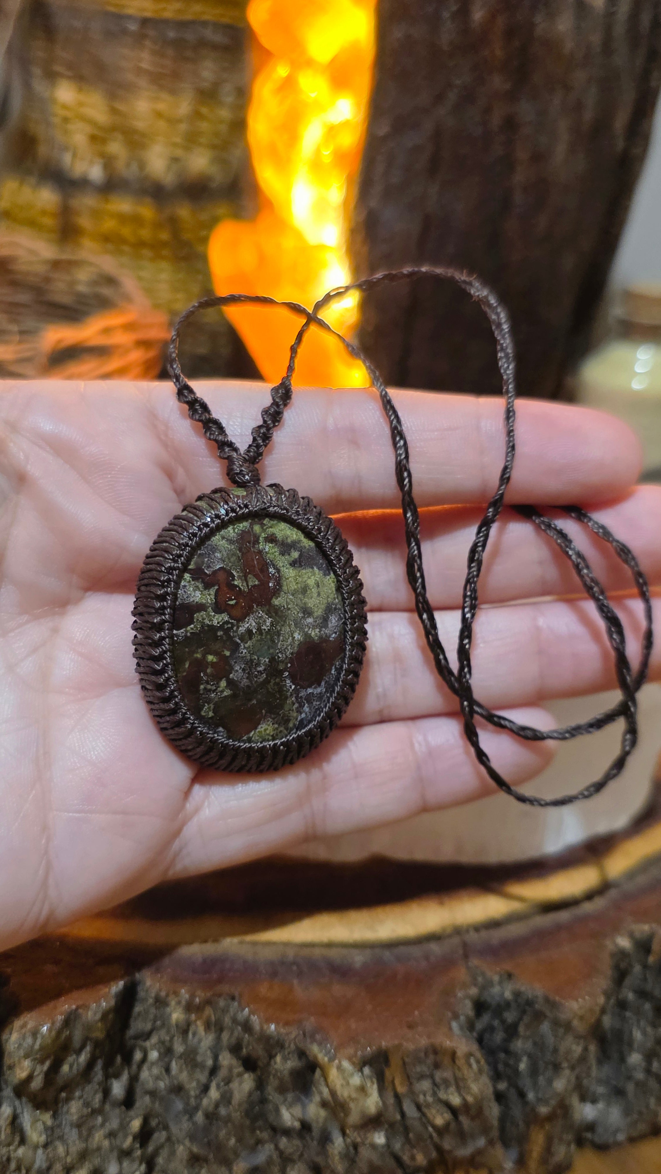 Dragon's Blood Jasper Necklace